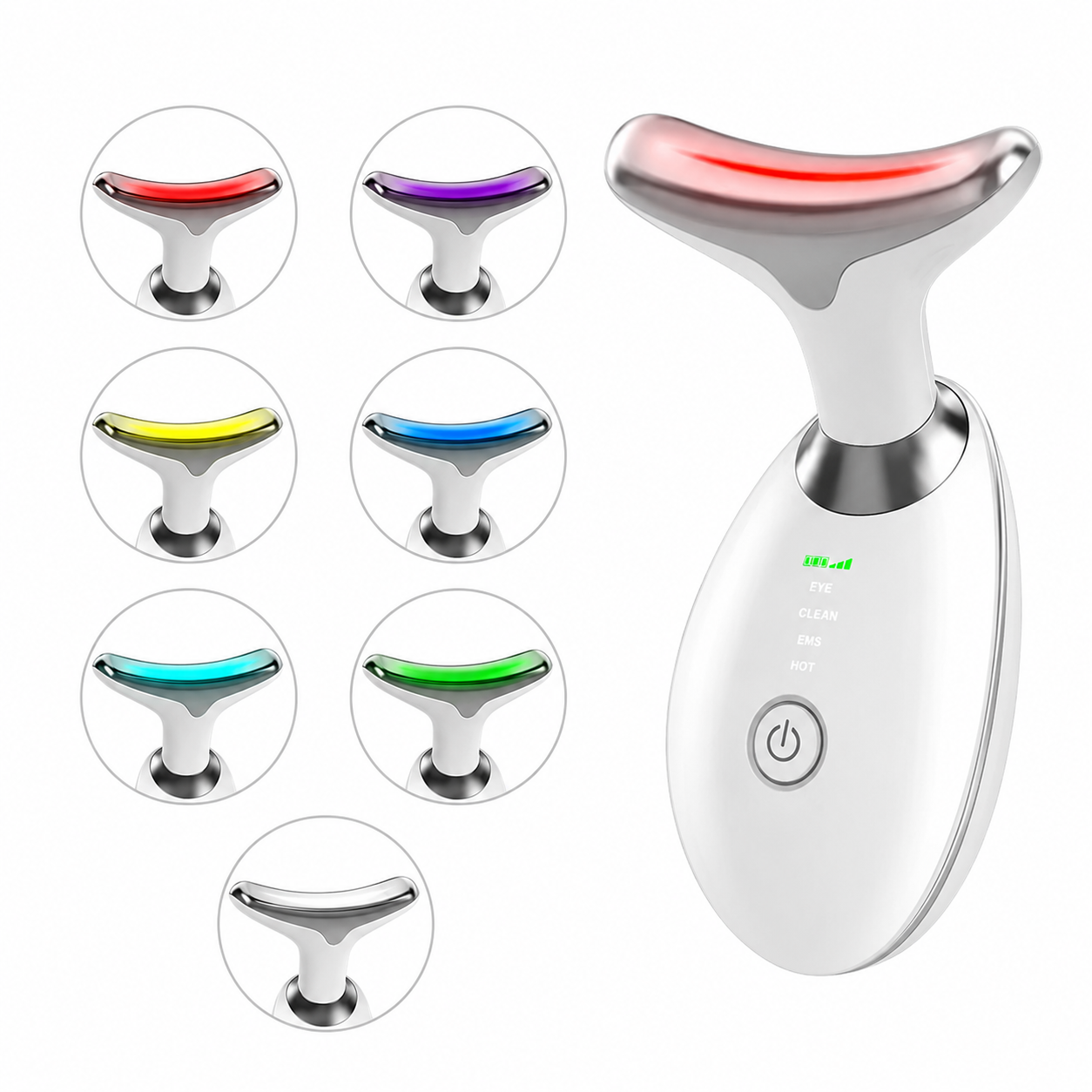 Lifting Facial & Cuello con Microcorriente LED